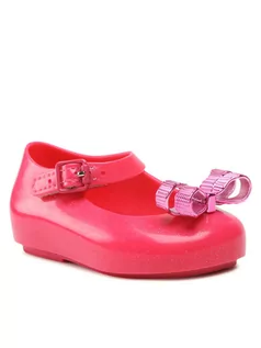 Buty dla dziewczynek - Melissa Półbuty Mini Dora II Bb 33499 Różowy - grafika 1