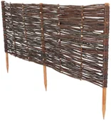 Ogrodzenia - Palisada Obrzeże Płotek Wiklinowy Ogrodowa 100X40 - miniaturka - grafika 1