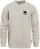 Bluzy męskie - bluza męska HORSEFEATHERS DUNK SWEATSHIRT Cement - miniaturka - grafika 1