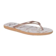 Klapki i japonki damskie - Japonki damskie Roxy Bermuda Print beżowe ARJL100871-WT0 38,5 - miniaturka - grafika 1