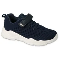 Buty dla dziewczynek - Befado obuwie dziecięce 516X203 niebieskie - miniaturka - grafika 1
