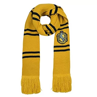 Cinereplicas Harry Potter - Szalik Deluxe Hufflepuff - Oficjalna licencja - Apaszki i szaliki damskie - miniaturka - grafika 1