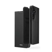 Etui i futerały do telefonów - Hama Etui na telefon komórkowy Samsung Galaxy S25+ (etui na telefon komórkowy, etui z przegródką na karty, funkcja stojaka, dodatkowa ochrona wyświetlacza i aparatu, magnes, etui z klapką, miękkie), - miniaturka - grafika 1