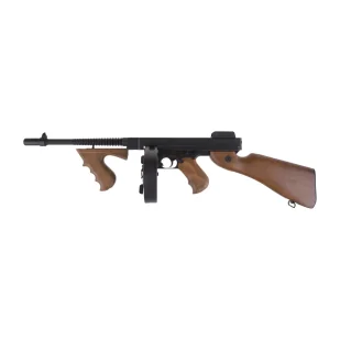 Pistolet maszynowy 6mm AEG Cyma CM.051 Tommy Gun 450 Kulek - Amunicja i osprzęt ASG - miniaturka - grafika 1