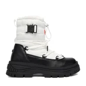 Śniegowce damskie - Śniegowce Hunter CEO-H8-378 Biały - miniaturka - grafika 1