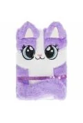 Podręczniki dla liceum - Notes pluszowy A5 Cat Big Eyes STARPAK 527836 - miniaturka - grafika 1