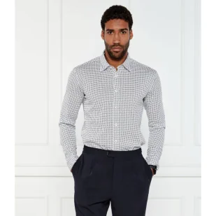 BOSS BLACK Koszula P-ROAN-kent-C1-233 Slim Fit - Koszule męskie - miniaturka - grafika 1