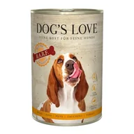 Mokra karma dla psów - DOG'S LOVE Adult czyste mięso B.A.R.F. 6 x 400 g Indyk - miniaturka - grafika 1
