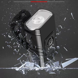 Lampka rowerowa przednia wodoodporna Alogy światełko LED oświetlenie przód na rower kierownicę 800lm - Akcesoria do smartwatchy - miniaturka - grafika 3