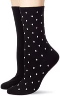 Skarpetki damskie - Tommy Hilfiger Damskie skarpety w kropki (2 sztuki), czarny, 39-42 EU - miniaturka - grafika 1