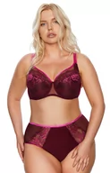 Biustonosze - Love promise II BC-792 różowy koronkowy biustonosz półusztywniany, Kolor różowy-wzór, Rozmiar 65E, Kinga - Primodo.com - miniaturka - grafika 1