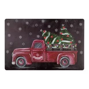 Podkładka 28x43 Świąteczna Christmas Auto - Obrusy i serwetki - miniaturka - grafika 1