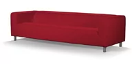 Pokrowce na meble - Dekoria Pokrowiec na sofę Klippan 4-osobową czerwony 246 x 86 x 58 cm Etna 664-705-60 - miniaturka - grafika 1
