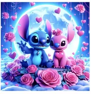 Puzzle - Puzzle STICH STITCH STICZ LILO A3 252 el z Nadrukiem + IMIĘ Pudełko #26 - miniaturka - grafika 1