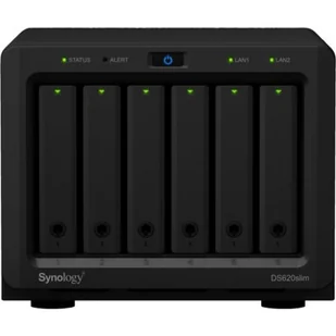 Synology Slim 6-bay (DS620slim) - Serwery plików NAS i macierze dyskowe - miniaturka - grafika 1