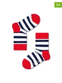 Skarpetki damskie - Happy Socks Skarpety (2 pary) "Stripe" ze wzorem - miniaturka - grafika 1