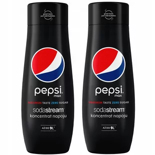 Pepsi Max 2 sztuki zestaw koncentratów SodaStream - Syropy i koncentraty owocowe - miniaturka - grafika 1
