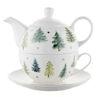 Filiżanki - Komplet Tea for one Florina Winterland 390 ml - miniaturka - grafika 1