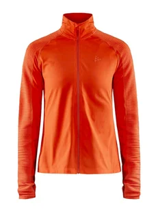 Damska kurtka Craft Core Charge Jersey Orange S - Kurtki damskie - miniaturka - grafika 1