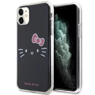 Etui HELLO KITTY IML Kitty Face do Apple iPhone 11/XR Czarny - Etui i futerały do telefonów - miniaturka - grafika 1