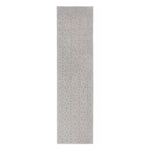 Szary chodnik odpowiedni na zewnątrz 230x66 cm Argento – Flair Rugs - Dywany zewnętrzne - miniaturka - grafika 1