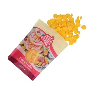 Pastylki Deco Melts ŻÓŁTE FunCakes, 250 g - Dodatki do ciast w proszku - miniaturka - grafika 1