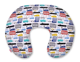 Poduszka rogal do karmienia fasolka rozbieralna- autka kolorowe - Poduszki do karmienia Poduszka rogal do karmienia fasolka rozbieralna- autka kolorowe - Poduszki do karmienia - miniaturka - grafika 1