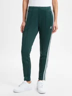Spodnie damskie - adidas Originals Damskie spodnie do biegania Kobiety Bawełna zielony wzorzysty, S - miniaturka - grafika 1