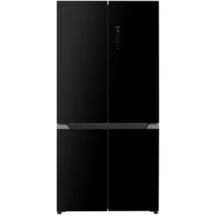 Lodówka Lodówka BERG CZW190NBG03 No Frost 190.2cm Czarne szkło - Lodówki - miniaturka - grafika 1