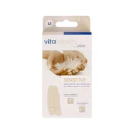 Apteczki i materiały opatrunkowe - Plastry sensitive vita healt (Zarys) - miniaturka - grafika 1