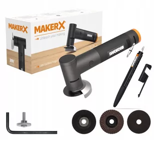 Miniszlifierka MakerX WORX WX741.9 + Długopis 7w1 - Szlifierki i polerki - miniaturka - grafika 1