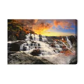 Obrazy i zdjęcia - Obraz Na Płótnie Wodospad Pongour W Wietmanie - miniaturka - grafika 1