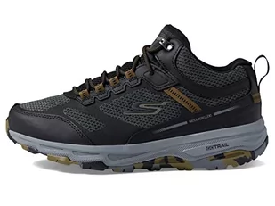 Skechers Męskie trampki 220597 BLK, czarna skóra/tkanina/syntetyczne, 9 UK - Trampki męskie - miniaturka - grafika 1