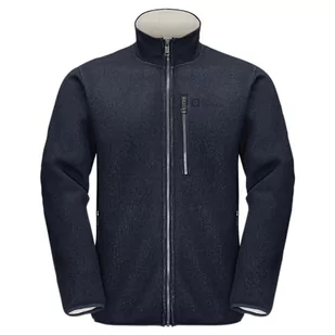 Jack Wolfskin Męska kurtka Robson Fjord, niebieski (Night Blue), S - Kurtki męskie - miniaturka - grafika 1