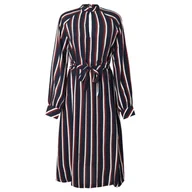 Sukienki - Sukienka damska Pepe Jeans Lulu w paski przed kolano-S - miniaturka - grafika 1