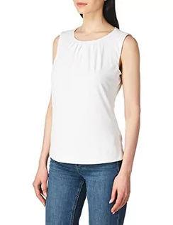 Koszulki i topy damskie - Calvin Klein Damska koszulka bez rękawów/koszulka Cami, biały, 40 PL - grafika 1