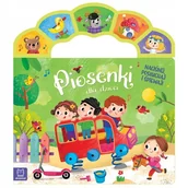 Książki edukacyjne - Piosenki dla dzieci. Naciśnij, posłuchaj i śpiewaj - Anna Podgórska - książka - miniaturka - grafika 1