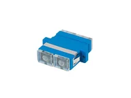 Pozostałe akcesoria sieciowe - Adapter światłowodowy lanberg sm sc/upc duplex FA-SCUP-SD01-0001-BU - miniaturka - grafika 1
