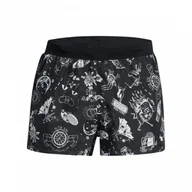 Spodenki męskie - Męskie spodenki do biegania Under Armour UA We Run Short - czarne - miniaturka - grafika 1