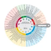 Diety, zdrowe żywienie - MEDYK Koło kaloryczne - podręczny licznik kalorii - miniaturka - grafika 1