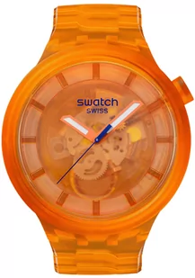 Zegarek Zegarek Swatch SB05O103 ORANGE JOY - Zegarki męskie - miniaturka - grafika 1