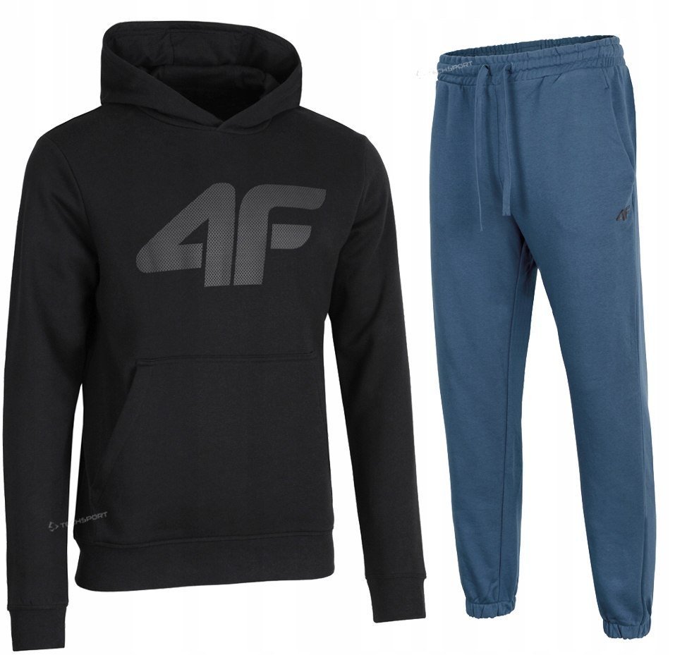 4F MÄSKI DRES BAWEĹNA KOMPLET BLUZA SPODNIE / rozm XL