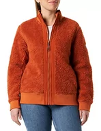 Kurtki damskie - Dolomite Damska kurtka bomberka polarowa, Sunset Brown, XL, Brązowy zachód słońca, XL - miniaturka - grafika 1