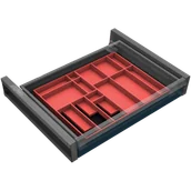 Pozostałe wyposażenie warsztatu - Organizer na narzędzia do szuflady do szaf KOVOS, szerokość 505 mm, 14 przegród - miniaturka - grafika 1