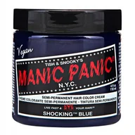 Farby do włosów i szampony koloryzujące - Manic Panic, Farba do włosów Classic, Shocking Blue, 118ml - miniaturka - grafika 1