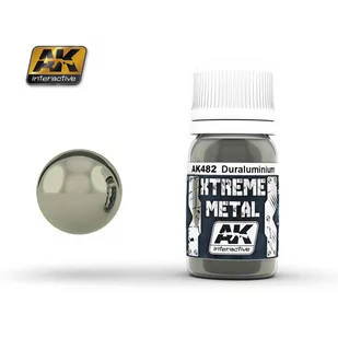 Xtreme metalizer, duraluminium / 30ml AK-Interactive AK482 - Akcesoria i części modelarskie - miniaturka - grafika 1