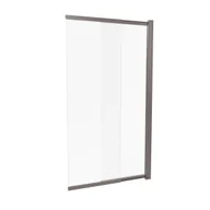 Parawany nawannowe - Welneo Skate 150x100 cm transparenty profil gun metal - miniaturka - grafika 1