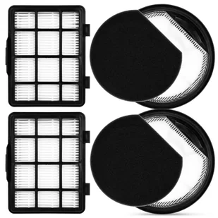 2x Filtry Do Odkurzacza Bosch Serie 2 Hepa I Silnika Ochronny Zamiennik - Filtry do odkurzaczy - miniaturka - grafika 1