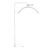 Szezlongi - Moon - Kosmetyczna Lampa Stojąca W Kształcie Półksiężyca, Biała - miniaturka - grafika 1