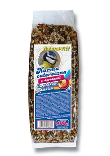 NATURAL-VIT Karma całoroczna dla dzikich ptaków z owocami 400g - Karma dla ptaków - miniaturka - grafika 1